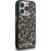 Karl Lagerfeld IML Leopard MagSafe Zadný Kryt pre iPhone 15 Pro Brown