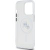 Karl Lagerfeld IML K&CH Heads Metal Frame MagSafe Zadní Kryt pro iPhone 15 Pro Transparent