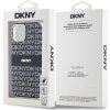 DKNY PC/TPU Repeat Pattern Tonal Stripe Magsafe Zadní Kryt pro iPhone 15 Black