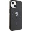 Karl Lagerfeld IML Ikonik MagSafe Zadní Kryt pro iPhone 15 Black