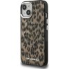 Karl Lagerfeld IML Leopard MagSafe Zadný Kryt pre iPhone 15 Brown