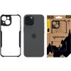 Tactical Quantum Stealth Kryt pre Apple iPhone 15 Clear/Black