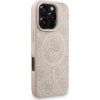 Guess PU Leather 4G Colored Ring Strap MagSafe Zadní Kryt pro iPhone 16 Pro Max Pink