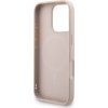 Guess PU Leather 4G Colored Ring Strap MagSafe Zadní Kryt pro iPhone 16 Pro Max Pink