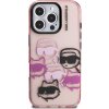 Karl Lagerfeld IML Multi K&CH Heads Zadní Kryt pro iPhone 16 Pro Max Pink