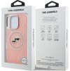 Karl Lagerfeld IML K&CH Heads Repeated Logo MagSafe Zadní Kryt pro iPhone 16 Pro Max Pink