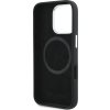 Mercedes Liquid Silicon Stripes Pattern MagSafe Zadní Kryt pro iPhone 16 Pro Black