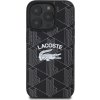 Lacoste Blend Monogram MagSafe Zadní Kryt pro iPhone 16 Pro Black