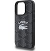 Lacoste Blend Monogram MagSafe Zadní Kryt pro iPhone 16 Pro Black