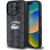 Lacoste Blend Monogram MagSafe Zadní Kryt pro iPhone 16 Pro Black