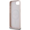 Guess PU Grained Classic Logo MagSafe Zadní Kryt pro iPhone 16e Pink