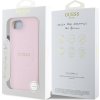 Guess PU Grained Classic Logo MagSafe Zadní Kryt pro iPhone 16e Pink