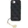 Guess 4G Charm Zadný Kryt pre iPhone 16e Tone on Tone Grey