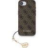Guess 4G Charm Zadný Kryt pre iPhone 16e Tone on Tone Brown