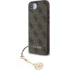 Guess 4G Charm Zadný Kryt pre iPhone 16e Tone on Tone Brown