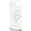 Karl Lagerfeld Ringstand Karl and Choupette MagSafe Zadný Kryt pre iPhone 16e White