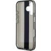 Karl Lagerfeld IML Stripe Logo Zadní Kryt pro iPhone 16 Black