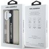 Karl Lagerfeld IML Stripe Logo Zadní Kryt pro iPhone 16 Black