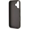 Guess PU 4G Stripe Zadní Kryt pro iPhone 16 Brown