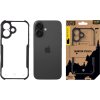 Tactical Quantum Stealth Kryt pre Apple iPhone 16 Clear/Black