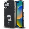 Karl Lagerfeld IML Aquarelle Karl Zadní Kryt pro iPhone 16 Black