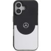Mercedes PC/TPU Double Layer MagSafe Zadní Kryt pro iPhone 16 Black/Silver