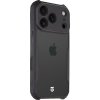 Tactical Quantum Stealth Kryt pre Apple iPhone 17 Pro Clear/Black