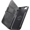 Prémiové kožené puzdro typu kniha Cellularline Supreme pre Apple iPhone 7/8/SE (2020/2022), čierne