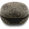 Guess PU 4G Script Logo ENC TWS Bezdrátová Sluchátka Brown