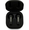 Guess 4G Metal Logo TWS Bezdrátová Sluchátka Black