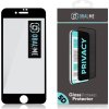 OBAL:ME Privacy 5D Tvrdené Sklo pre Apple iPhone 7/8/SE2020/SE2022 Black
