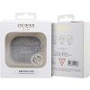 Guess 4G Script PC/PU Charm Puzdro pre AirPods 3 Brown