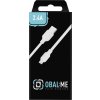 OBAL:ME Simple USB-A/Lightning Kábel 1m White