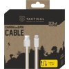 Tactical Smooth Thread Cable USB-A/Lightning 0.3m White