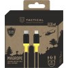 Tactical MagRope USB-C/Lightning 1m Black/Yellow