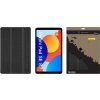 Tactical Book Tri Fold Pouzdro pro Xiaomi Redmi Pad SE 8,7 Black