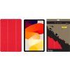 Tactical Book Tri Fold Pouzdro pro Xiaomi Redmi Pad SE 11" Red
