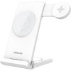 Nillkin PowerTrio 3v1 Bezdrátová Nabíječka MagSafe pro Samsung Watch White