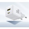Baseus Palm Fast Nabíjačka USB-A + USB-C 30W White