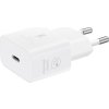 EP-T2510EWE + EP-DN980BWE Samsung USB-C 25W Cestovná nabíjačka + USB-C Dátový Kábel White (OOB Bulk)