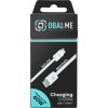 OBAL:ME Super Fast USB-C/USB-C Pletený kábel 60W 1m White