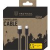 Tactical Smooth Thread Cable USB-A/USB-C 1m Black