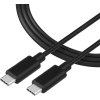 Tactical Smooth Thread Cable USB-C/USB-C 0.3m Black