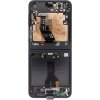 LCD display + Dotyk + Přední Kryt Samsung F741 Galaxy Z Flip 6 5G Black (Service Pack)