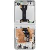 LCD display + Dotyk + Přední Kryt Samsung F741 Galaxy Z Flip 6 5G White (Service Pack)