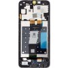 LCD display + Dotyk + Přední Kryt + Nabíjecí Deska Samsung A057 Galaxy A05s Black (Service Pack)