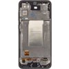 LCD displej + Dotyk + Predný Kryt Samsung A366B Galaxy A36 5G Black (Service Pack)