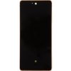 LCD display + Dotyk + Přední Kryt Samsung G781 5G Galaxy S20 FE Cloud Orange (Service Pack)