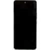 LCD displej + Dotyk + Predný kryt Samsung A536B Galaxy A53 5G Awesome Black (Service Pack)