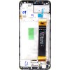 LCD display + Dotyk + Přední kryt Samsung A235 Galaxy A23 Black (Service Pack)